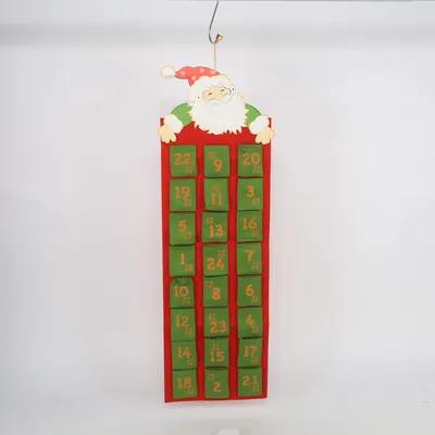 Adventskalender (Röd, Grön, Vit)