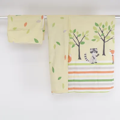 Bed set (Yellow, Multicolored) from Dormia