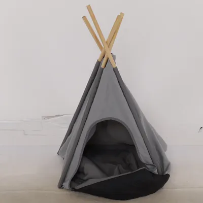 Pet bed (Gray, Black) from Cachet & Romeo