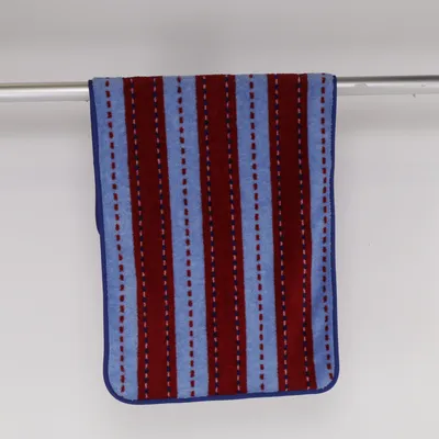 Bath towel (Blue, Red, Multicolored) from Badizio Polyester