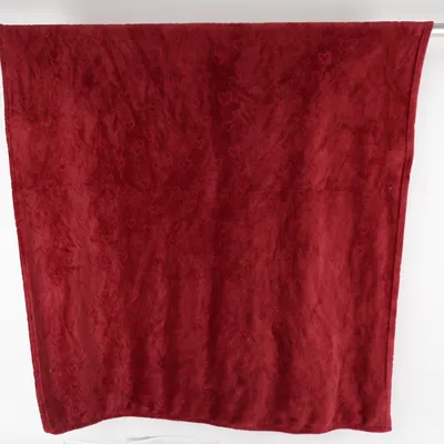 Decke (Rot) von Home Sweet Home Polyester