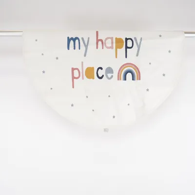 Vävd matta (Vit, Blå, Gul) från H&M Home Bomull