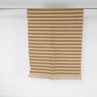 Woven rug (Beige, Purple, White) from Madame Coco