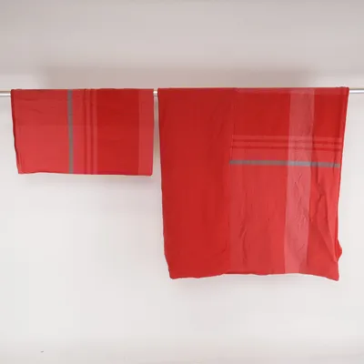 Bed set (Red, Pink, Gray) from Dormia Cotton