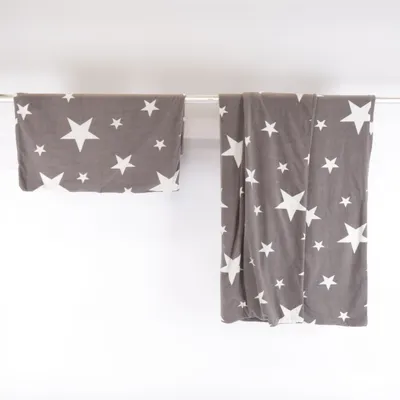 Bed set (Nicki Bettwäsche Sterne) from Dreamtex Polyester