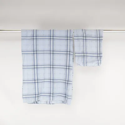 Dekbedset (Blauw, Wit) van Dormia Katoen