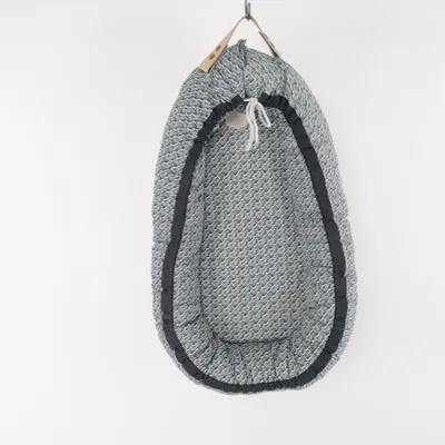 Babynest (Blå, Hvid) fra Filibabba