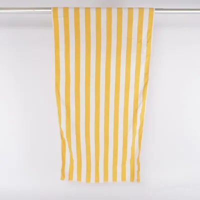Serviette (Jaune, Blanc) Coton