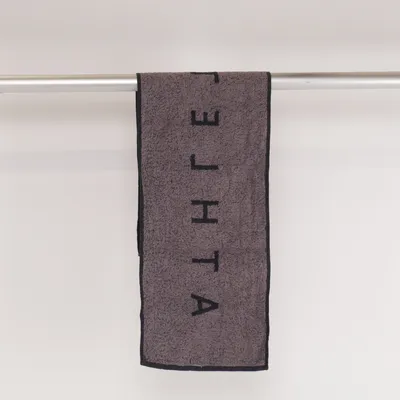 Bath towel (Purple, Black) from Elite