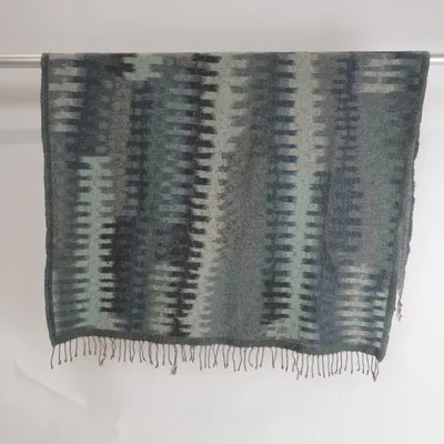 Blanket (Blue, Gray) from Zara Home