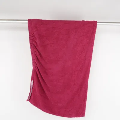 Badhanddoek (Roze) van Vossen Katoen, Polyester