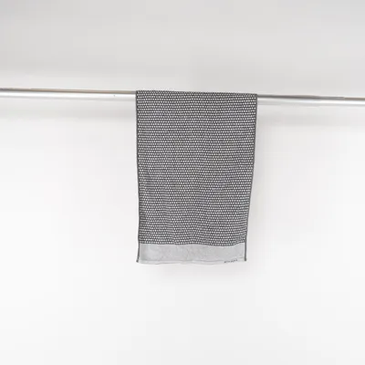 Serviette (Noir, Blanc) de Mette Ditmer Coton