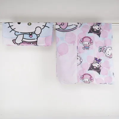Bäddset (Vit, Flerfärgad) från Sanrio