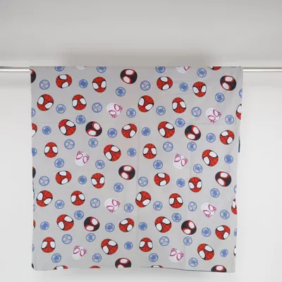 Duvet cover (Gray, Blue, Red) from Marvel Spiderman
