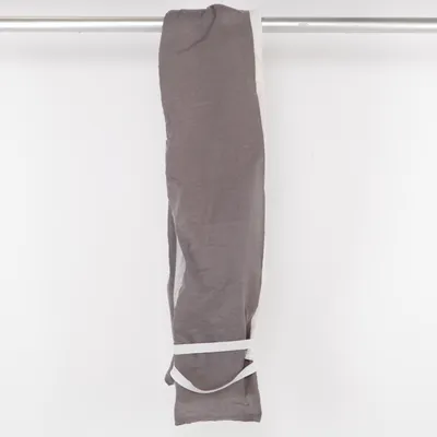 Mattress cover (Gray, White) from Living Cotton, Polyester, Polyurethane