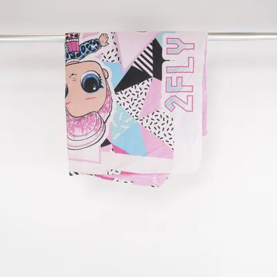 Duvet cover (Pink, Multicolored) from L.O.L. Surprise! Cotton