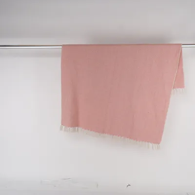 Deken (Roze, Wit) van IB Laursen Katoen
