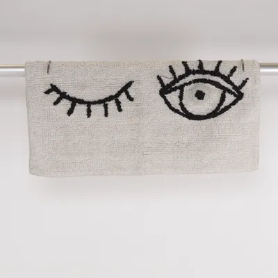 Bathroom mat (White, Black) from Today Cotton