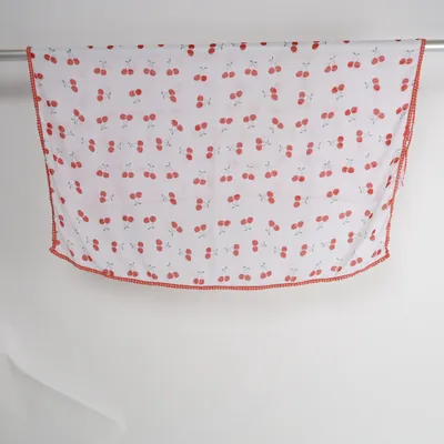 Tablecloth (White, Red) from Tom Tailor Polyester