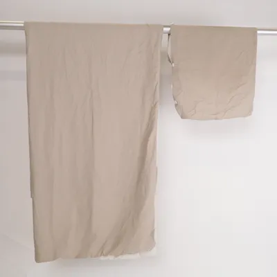 Bäddset (Beige, Vit) från My Home Polyester