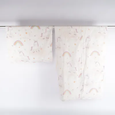 Dekbedset (Wit, Meerkleurig) van Dormia Katoen, Polyester