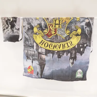 Bäddset (Vit, Gul, Svart, Grå, Röd) från Harry Potter Bomull