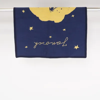 Couverture de bébé (Bleu, Jaune) de Janosch Acrylique, Coton