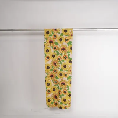 Chemin de table (Jaune, Vert, Marron) de Tag Coton