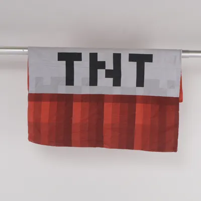 Örngott (Röd, Grå, Svart) från Minecraft