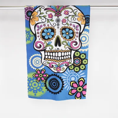 Beach towel (Blue, Multicolored) from Miracle Polyester