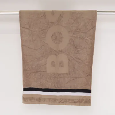 Badlakan (Beige, Svart, Vit) från Hugo Boss Bambu, Bomull