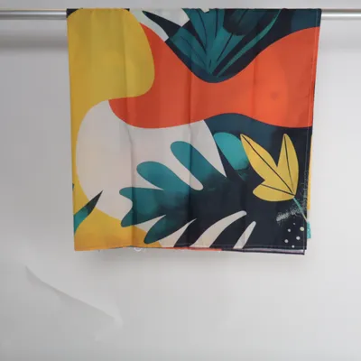 Shower curtain (Yellow, Green, Black)