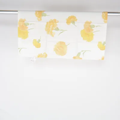 Tablecloth (White, Yellow, Green) from Sander Cotton, Polyester
