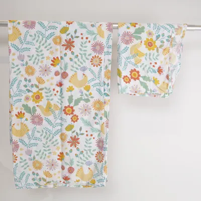 Bed set (Multicolored) from Deerberg Cotton