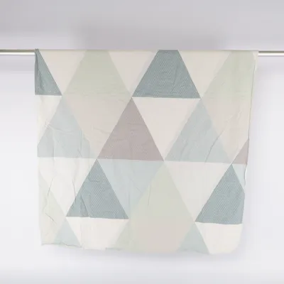 Duvet cover (Bluish Triangle) from Dreamtex Cotton