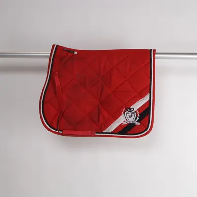 Saddle pad (Red, White, Black) from Black Forest