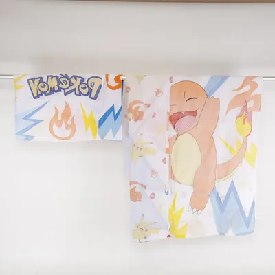 Bäddset (Vit, Flerfärgad) från Pokémon Bomull