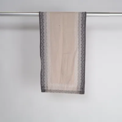 Table runner (Beige, Gray) from My Home Cotton