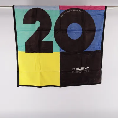 Filt (Svart, Vit) från Helene Fischer Polyester