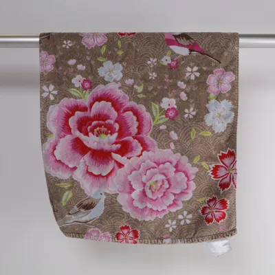 Badehåndklæde (Beige, Flerfarvet) fra Pip Studio