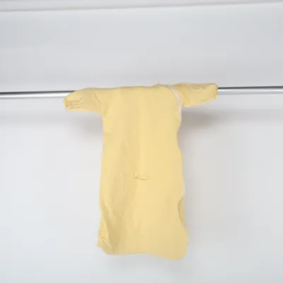 Babyslaapzak (Geel, Wit) van Hoppediz Katoen