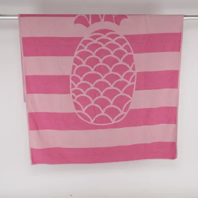 Beach towel (Pink) from Crivit Cotton