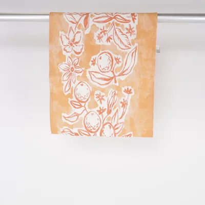 Löpare (Orange, Beige) från H&M Home Bomull