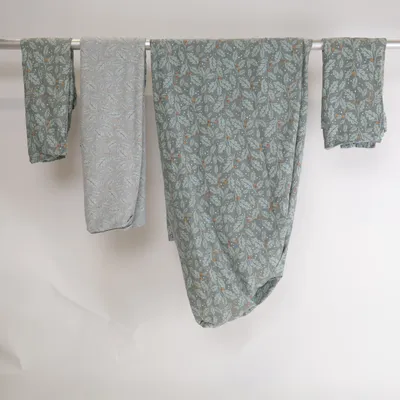 Sengesæt (Grå, Flerfarvet) fra H&M Home Bomuld