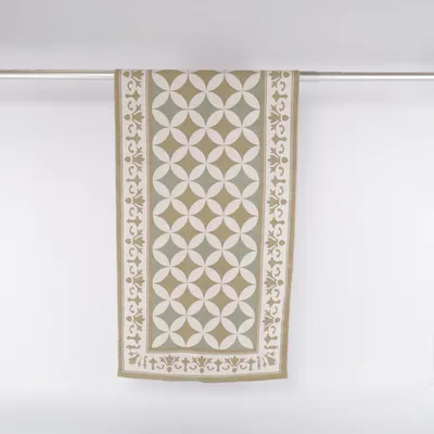 Röllakan rug (Beige, Green, White) from Butlers