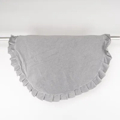 Short pile rug (Gray) Cotton, Polyester