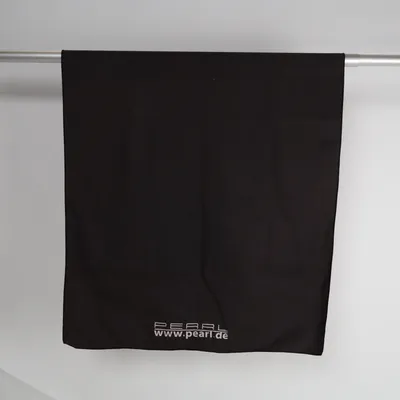 Beach towel (Black) from Pearl Polyamide, Polyester