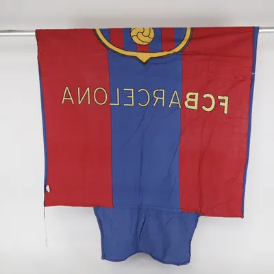 Flagga (Blå, Röd, Gul) från FC Barcelona Bomull