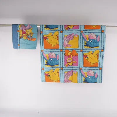 Sengesæt (Blå, Flerfarvet) fra Disney Bomuld