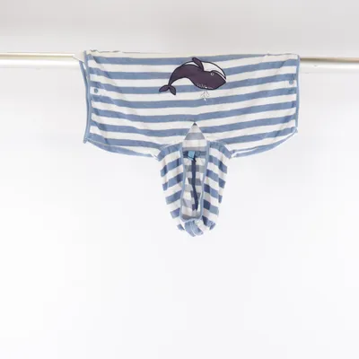 Cape de bain (Bleu, Blanc) de Happy Kids by Tchibo Coton, Polyester